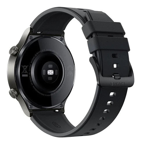 Huawei Watch Gt 2 Pro Sport 1.39  Caja 46.7mm De  Titanio  Night Black, Malla  Black De  Fluoroelastómero Vid-b19