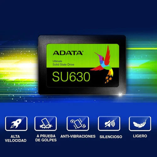 Adata Disco Duro Solido Ssd Sata Laptop Pc 960gb Su630