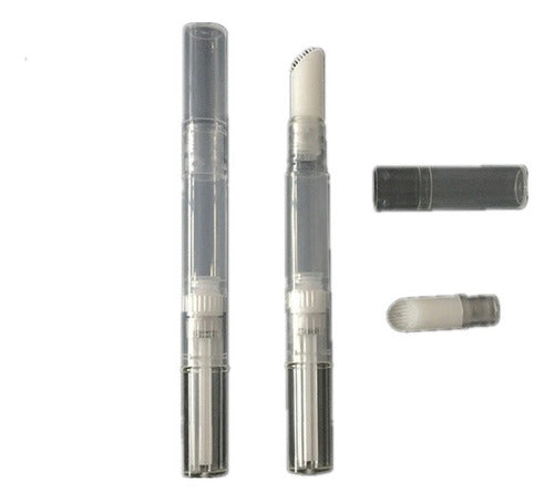 10bolígrafos Transparente Vacíos De 2 Ml Para Cosméticos