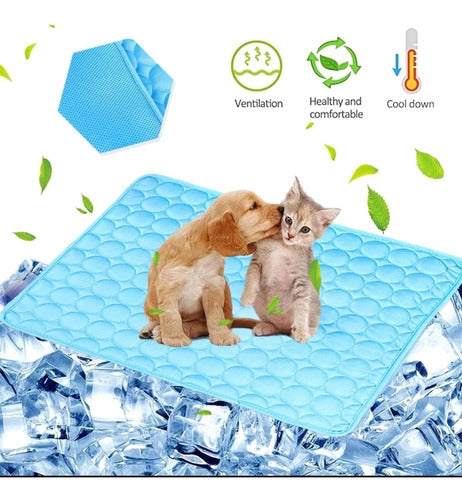 Colchoneta Refrigerante Para Mascota Perros Y Gatos