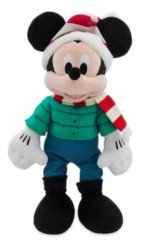 Disney Store Peluche Navideño De Mickey Mouse 35 Cm 2021