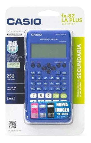 Calculadora Cientifica Casio Fx-82la Plus-bu 252 Funciones