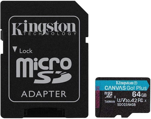 Memoria Micro Sdxc Kingston  Canvas Go! Plus 64gb 4k