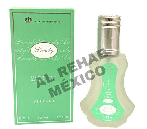 Lovely Spray 35 Ml Perfume Árabe Al Rehab