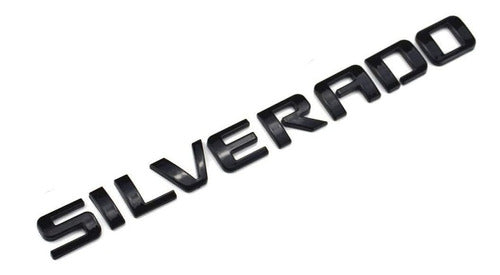 Silverado Negro Emblema Chevrolet 1500 2500 3500 Insignia