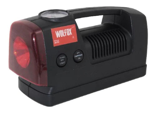 Compresor De Aire Wolfox Wf1010 300psi 3 En 1 Linterna