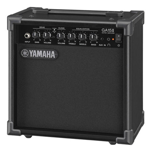 Amplificador Yamaha Ga Series Ga-15 Para Guitarra De 15w Color Negro 127v