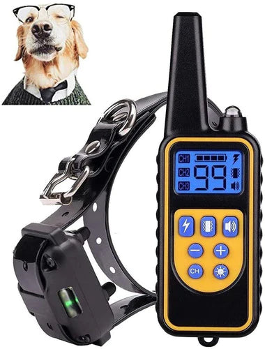 Collar Entrenador Eléctrico Para Perro Adiestramiento Canino
