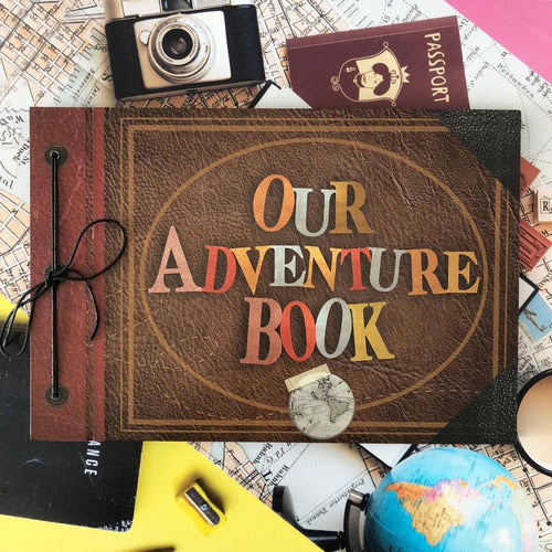 Album Para Fotos - 50 Hojas - Our Adventure Book - Impreso
