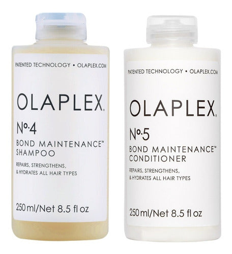 Kit Shampoo No.4 Y Acondicionador No. 5 Olaplex 250 Ml