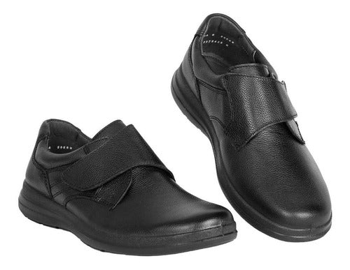Zapato Casual Hombre Flexi Negro 02503391 Piel