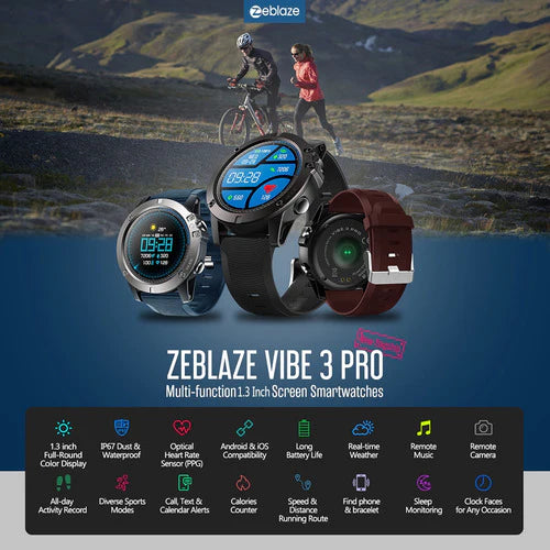 Reloj Inteligente Zeblaze Vibe 3 Pro Con Pantalla Ips 1.3 In