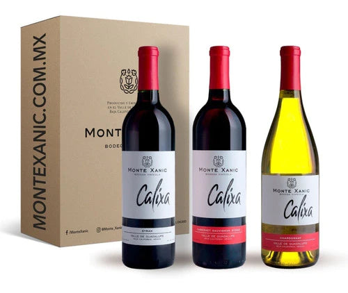 Monte Xanic Kit Vino Mexicano Calixa (3 Botellas)