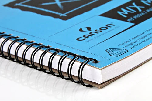 Cuaderno Dibujo Canson Xl Mix Media Sketchbook 22,9x30,5cm