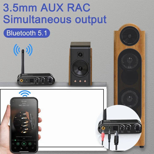 Adaptador Analogico Digital De Audio Bluetooth 5.1
