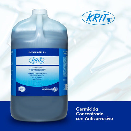 Desinfectante Germinicida Krit 4 Litros