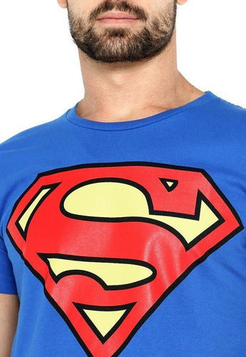 Camiseta Playera Toxic Superman Logo Hombre