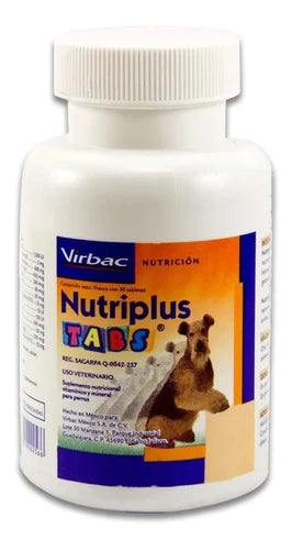 Nutriplus 60 Vitaminas Y Minerales Perro Cachorro Gestante