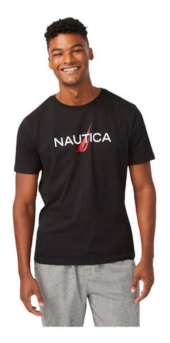 Playera Camiseta Manga Corta Nautica Hombre Original