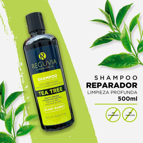 Shampoo Reparación Intensa Cabello Maltratado Reguvia 500ml