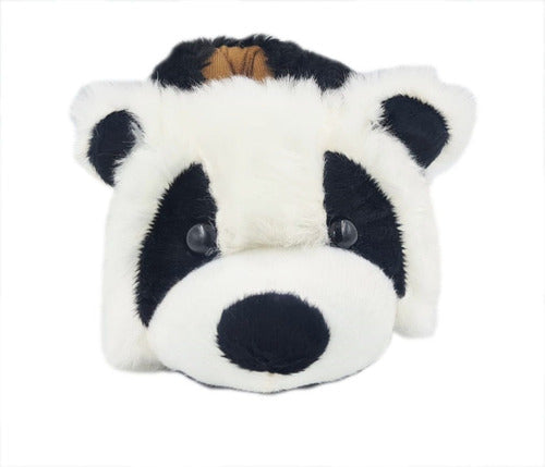 Pantufla De Figura Oso Panda Comoda