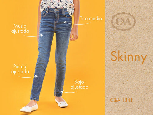 Jeans Skinny De Niña C&a (3022867)