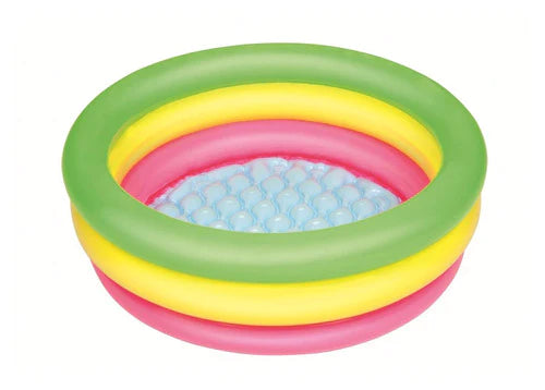 Alberca Inflable Redonda Bestway Summer Set Pool 51128 De 70cm X 24cm 41l Multicolor