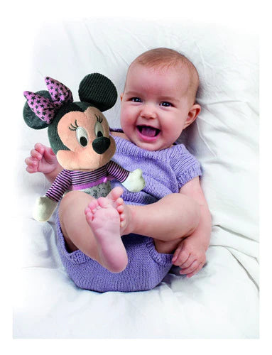 Baby Minnie Peluche Luz Melodia Disney Clementoni