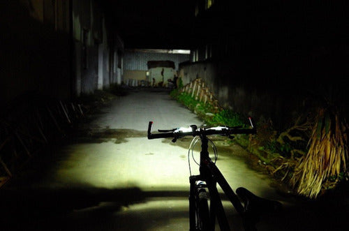 Bocina De Luz De Bicicleta Impermeable Al Aire Libre Recarga