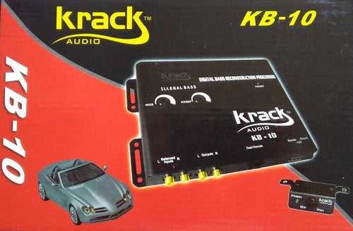 Epicentro Krack Kb-10 Con Control De Bajos Negro