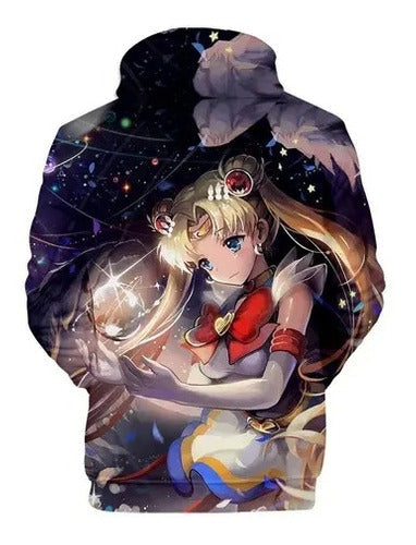 Sudadera Con Capucha De Tsukino Usagi De Sailor Moon