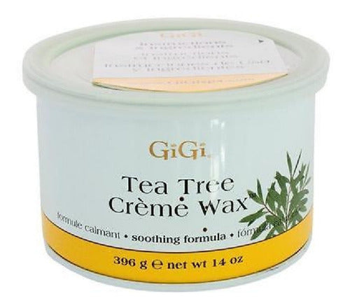 Gigi Tea Tree Creme Wax, 396grs/14oz