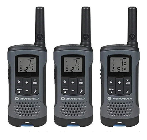 Kit 3 Radios Motorola 32km* 20 Mi Puerto Micro Usb T200tp