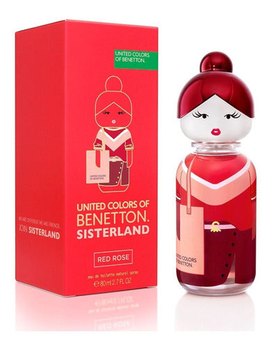 Perfume Benetton Sisterland Red Rose Edt 80 Ml Dama
