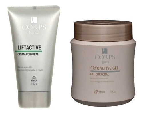 Kit Termo-reductor Gel Corps + Lift Active Reduce Celulitis