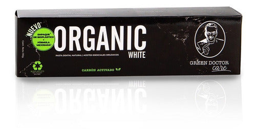 Pasta De Dientes Con Carbón Activado - Organic White 6pack