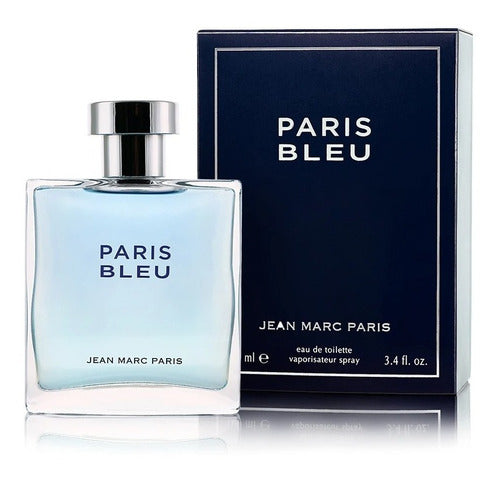 Paris Bleu Frais by Jean Marc Paris Eau de Toilette Spray for Men - 1.7oz /  50 ml Scent