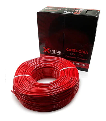 150 M Cable Red Ftp Cat 6 Blindado Xcase