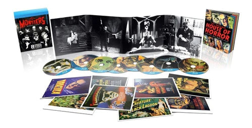 Universal Classic Monsters Coleccion 8 Peliculas Blu-ray