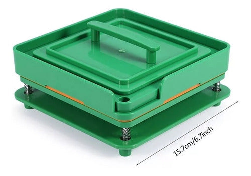 Encapsuladora Manual #0 Semiautomática 100 Agujeros, Verde