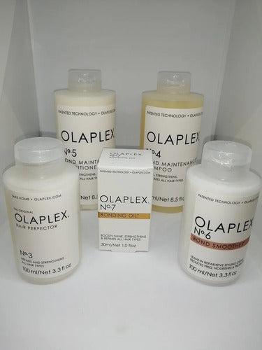 Olaplex N° 3, 4, 5, 6 Y 7. Kit Completo De Mantenimiento.