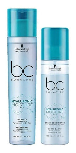 Duo Hyaluronic Moisture Kick Shampoo + Spray Conditioner