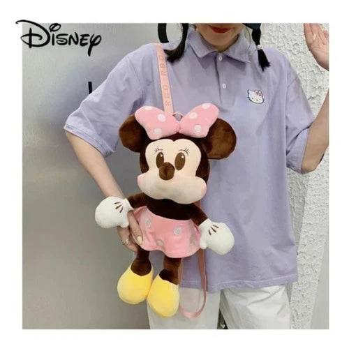 Peluche Minnie Mouse Mochila 42 Cm Mickey Disney Original