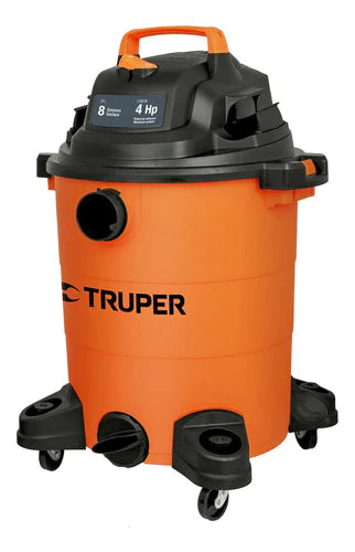 Aspiradora Truper Aspi-08 8 Gal  Naranja/negra 120v