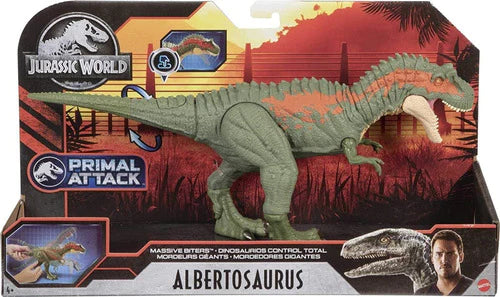 Jurassic World Albertosaurus Control Total Attack Dinosaurio