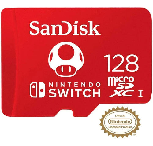 Memoria Para Nintendo Switch Micro Sd 128gb Sandisk Tienda Oficial Sandisk
