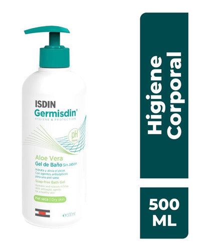 Germisdin Higiene Corporal Aloe Vera, Antiséptico, 500 Ml