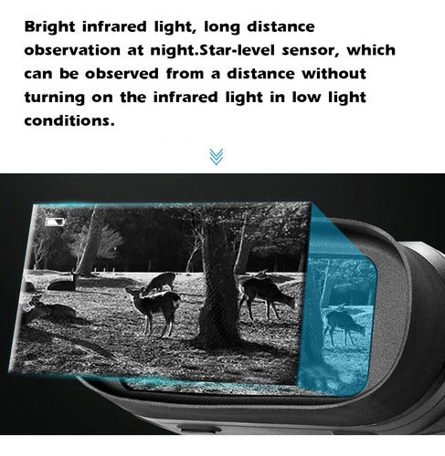 Binocular Dispositivo De Visión Nocturna Alta Ampliación