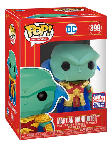 Funko Pop! Imperial Palace Martian Manhunter 2021 Convention