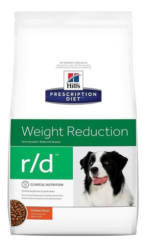 Alimento Hill's Prescription Diet Weight Reduction R/d Para Perro Adulto Sabor Pollo En Bolsa De 27.5lb